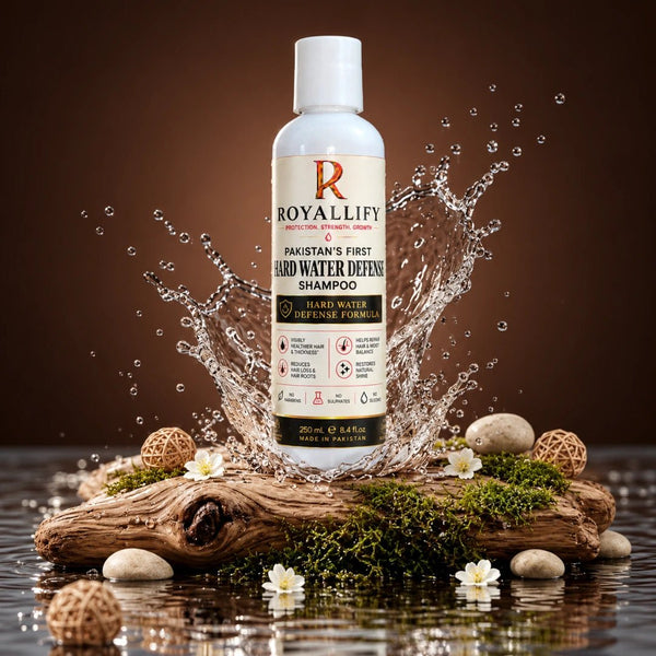 Royallify Hard Water Defense Shampoo - Reduces Hair Fall & Damage