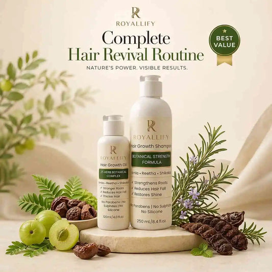 Pakistan's best hair growth bundle, all in one solution.