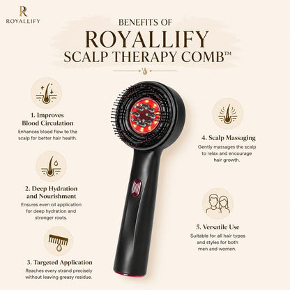 Royallify Scalp Therapy Comb -Benefits