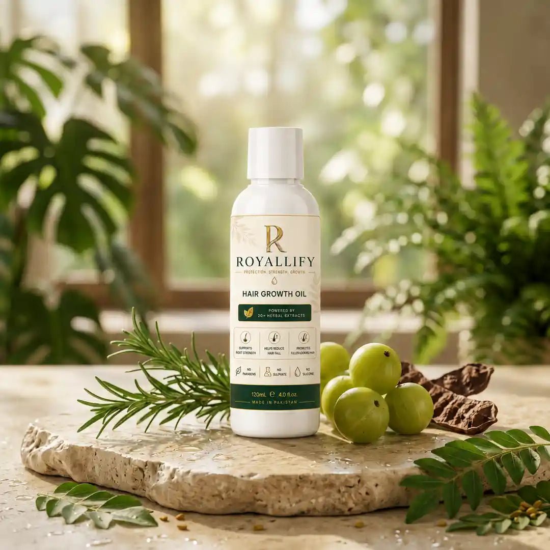 Royallify Hair Growth Oil – Stop Hair Fall. Grow Stronger Hair - Royallify