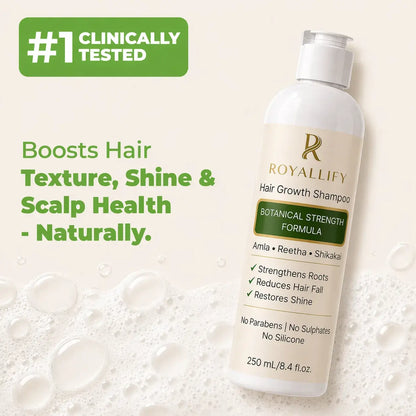 Royallify Hair Growth Shampoo – No. 1 Herbal Shampoo in Pakistan