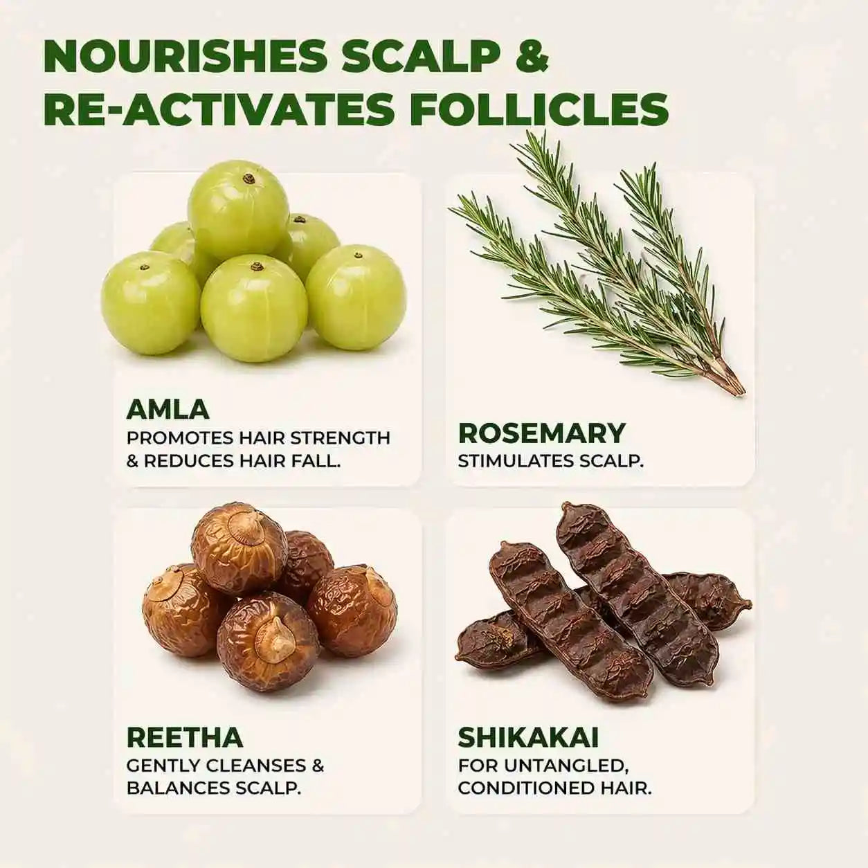 Royallify Hair Growth Shampoo – Hero Ingredients