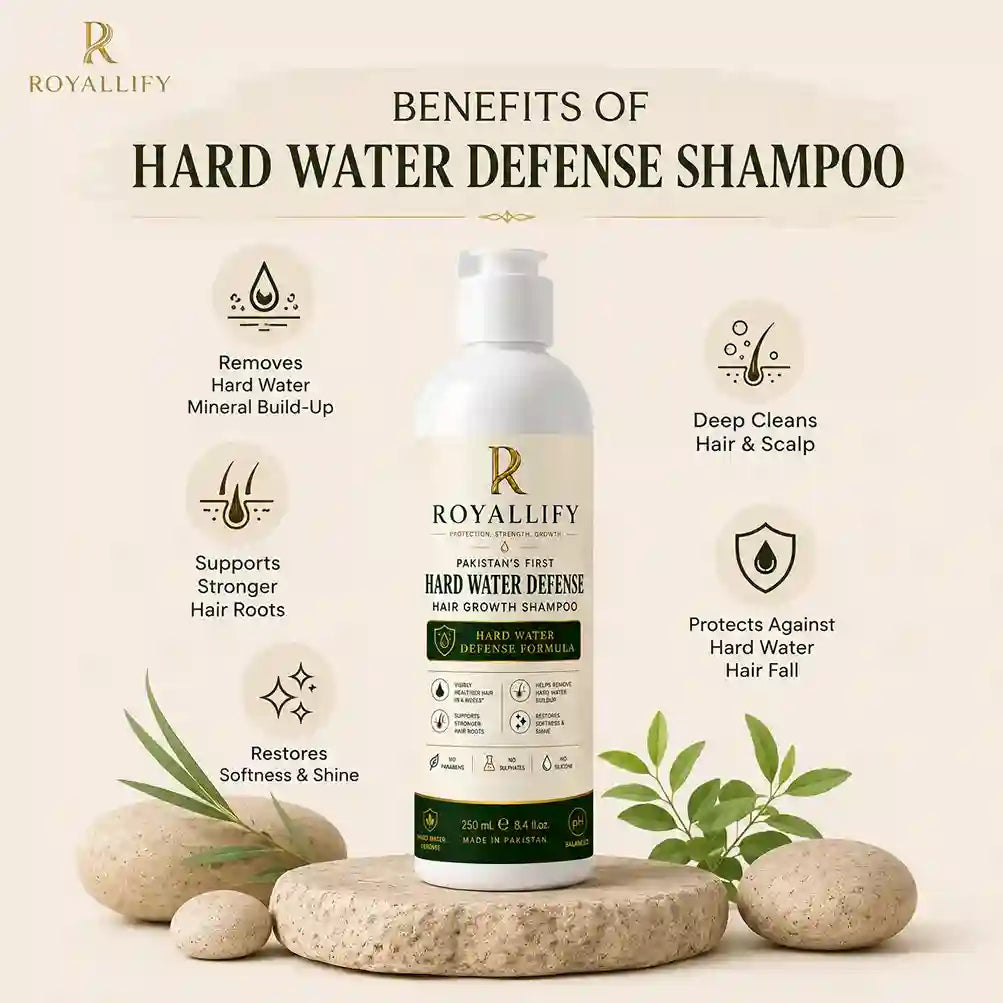 Royallify Hard Water Defense Shampoo – Benefits
